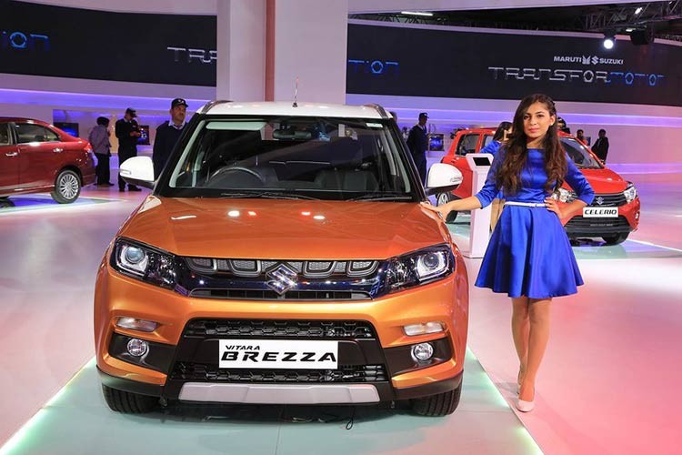 Tại triển lãm Auto Expo 2016, liên doanh Maruti Suzuki nổi tiếng đã chính thức trình làng mẫu SUV cỡ nhỏ  Suzuki Vitara Brezza, đây là mẫu xe đầu tiên do liên doanh Maruti Suzuki tự mình phát triển.